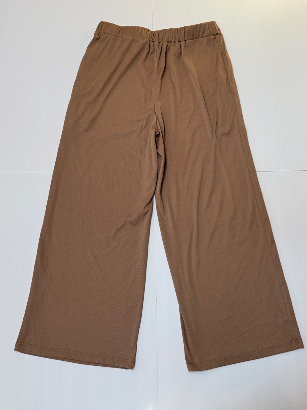 Everyday Wide Leg Pants — Brown